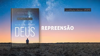 Meditações Diárias 12 de Novembro  REPREENSÃO l Maravilhoso Deus [upl. by Hoye]