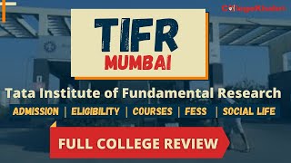 Tata Institute of Fundamental Research Mumbai  Courses  Placements  Infrastructure  Rating 2021 [upl. by Morel174]