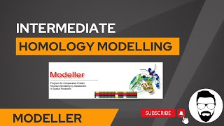 Intermediated Homology Modelling using Modeller [upl. by Kenrick]