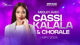 🎶 J4  MEDLEY avec Cassi KALALA amp Chorale  CONFÉRENCE  Mouvement des femmes conquérantes [upl. by Jane]