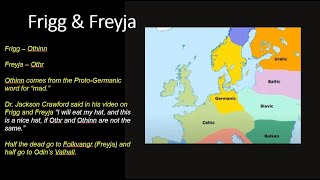 The Goddess Frigg her relation to Freyja and her hall Fensalir [upl. by Pacifa]