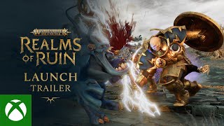 Warhammer Age of Sigmar Realms of Ruin  Launch Trailer [upl. by Ressan]