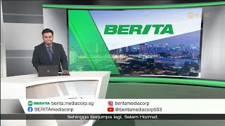 SURIA BERITA  13 June 2023 Mediacorp Suria  TV Malay Singapore [upl. by Ahsinahs]