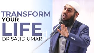 Transform your LIFE  Shaykh Dr Sajid Umar  Masjid alHumera HD [upl. by Hodess95]