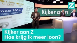 Hoe onderhandel ik voor meer salaris • Kijker aan Z [upl. by Odraleba]