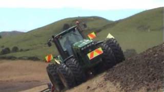 John Deere 8430 Real HP Drift [upl. by Enttirb]