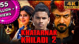 KHATARNAK KHILADI 2 full videoaction scenes ✨South movie Hindi Dubbed Best Action Scenes [upl. by Natsirt]