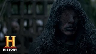 Vikings Ragnar Tells the Seer His True Feelings of The Gods Season 4 Episode 15  History [upl. by Anilag]