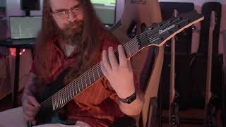 8 string heavy tone test 2  Raljarn [upl. by Kenway]