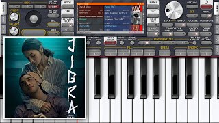 Phoolon Ka Taaro Ka  Jigra  Mobile Piano Cover On ORG 2024 [upl. by Wisnicki847]