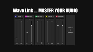 Wave Link  How to separate audio from PC to OBS amp with Astro Mixamp [upl. by Joline]