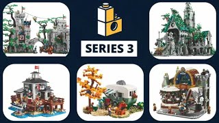 LEGO BrickLink Designer Program Series 3 PreOrder and Release Thoughts [upl. by Skrap616]