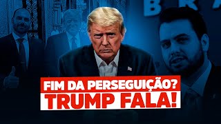 A verdade por trás do caso Filipe Martins Trump fala sobre Justiça nos EUA [upl. by Dorice]