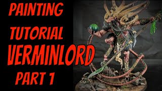 Painting Tutorial Verminlord part 1 Skin [upl. by Otnas]