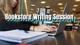 1 Hour Write With Me In A Bookstore Coffee Shop [upl. by Carew415]