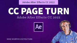 After Effects How To Use CC Page Turn Effect [upl. by Goerke]