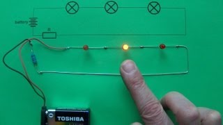 Series circuit  3 LEDs amp 0 switches  new idea [upl. by Enilkcaj782]