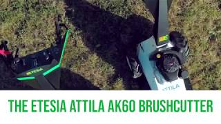 Etesia Attila AK60 Extreme Brushcutter [upl. by Camila]