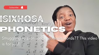 IsiXhosa Phonetics  How to pronounce isiXhosa combined alphabets such as dl hl th  kr [upl. by Aiuqat]