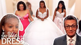 Bride Spends Over 200000 On Custom Pnina Tornai Dresses  Say Yes To The Dress [upl. by Leumas]