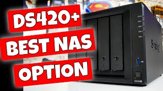 Synology Diskstation DS420 4 Bay HDD  2 bay NVME Cache  BEST budget NAS [upl. by Clayberg]