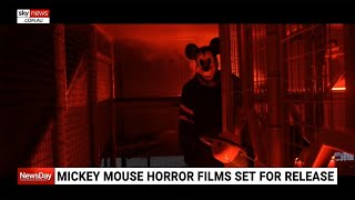 Horror films featuring Mickey Mouse set to be released [upl. by Map]