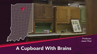 Journey Indiana  The Hoosier Cabinet A Cupboard With Brains [upl. by Samtsirhc543]