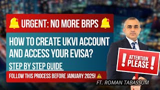 Create Your UKVI Account amp Access eVisa Before BRPs End  UK Immigration Updates 2024  Romans Law [upl. by Adnahcal]