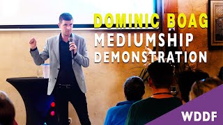 Dominic Boag  Mediumship Demonstration in Baarlo Netherlands evidentialmedium medium [upl. by Esorylime305]