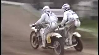 Vintage Sidecar Motocross  1980s Sidecarcross [upl. by Adlih]