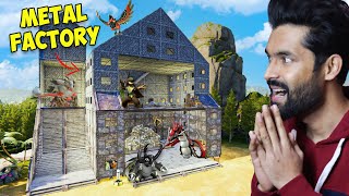 I Build a Mega Metal Factory  Pal World Gameplay in Hindi [upl. by Ynneb510]