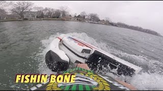 Winter Jet Ski Fail in Ice Cold Water [upl. by Mailliwnhoj]