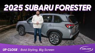 2025 Subaru Forester Up Close Bolder Styling Bigger Screen [upl. by Ursulette]