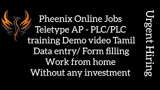 Teletype Data entry Work Form filling job workfromhomejobs [upl. by Annaor]