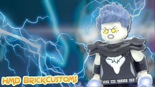 LEGO LiveWire Custom Minifigure DC COMICS [upl. by Enihpesoj]