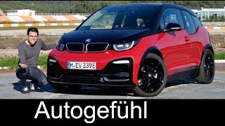 BMW i3s FULL REVIEW new sports EV 2018 i3 Facelift  Autogefühl [upl. by Frierson]