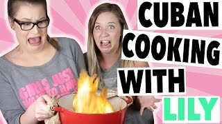 COOKING CUBAN FOOD W LILY MARSTON [upl. by Averyl]