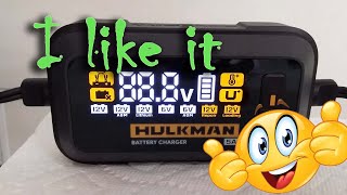 Hulkman Sigma 5 review car battery charger [upl. by Sykleb]