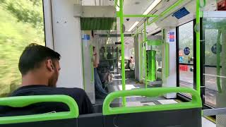 London Underground  London Trams  Wimbledon to Elmers end  TfL  Full Journey [upl. by Ecinna]