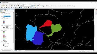 Delineating Multiple Watersheds using Spatial Analyst Tool of ArcGIS [upl. by Cuttie]