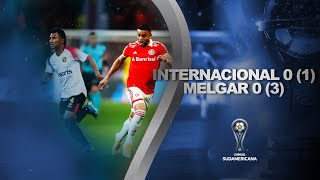 INTERNACIONAL vs MELGAR 013  RESUMEN  CONMEBOL SUDAMERICANA 2022 [upl. by Nauq135]