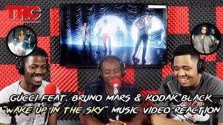 Gucci feat Bruno Mars amp Kodak Black quotWake Up in The Skyquot Music Video Reaction [upl. by Westfall]