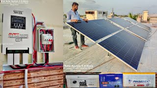 46kvw Solar System Installed  MPPT Simtek 100amp Controller  585 Watt Solar Panels [upl. by Anyer]