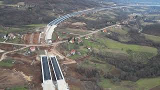 Pakovraće  autoput Miloš Veliki  tunel Laz  03012024  gužva na naplatnoj rampi zbog udesa [upl. by Gavette]