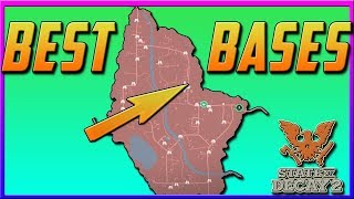 Best 3 Bases State Of Decay 2 Meagher Valley  Valley  NO 3500 Influence base [upl. by Arrad]