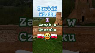 Czy wiesz Okrutna Wisła i Zamek w Czersku poland ciekawostki travel castle drone [upl. by Elacsap]