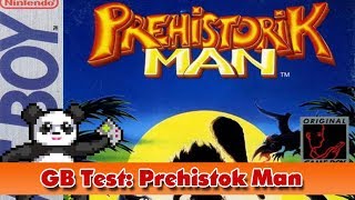 Was taugt Prehistorik Man Game Boy heute noch ReviewTest [upl. by Woodrow]