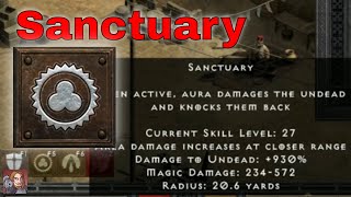 D2R Skills amp Abilities  Sanctuary Offensive Auras Paladin [upl. by Standish]