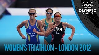 Triathlon  Women  London 2012 Olympic Games [upl. by Pachton415]