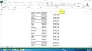 Cambiar datomes o año de fechas en excel [upl. by Kraul208]